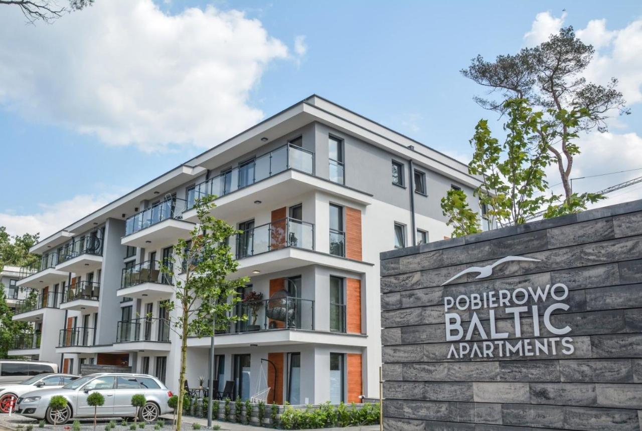 Pobierowo Baltic Apartament Turkusowy Exterior photo